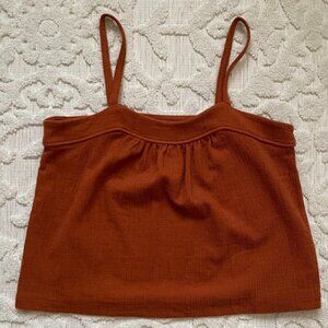 Madewell Rust Color Tank Top